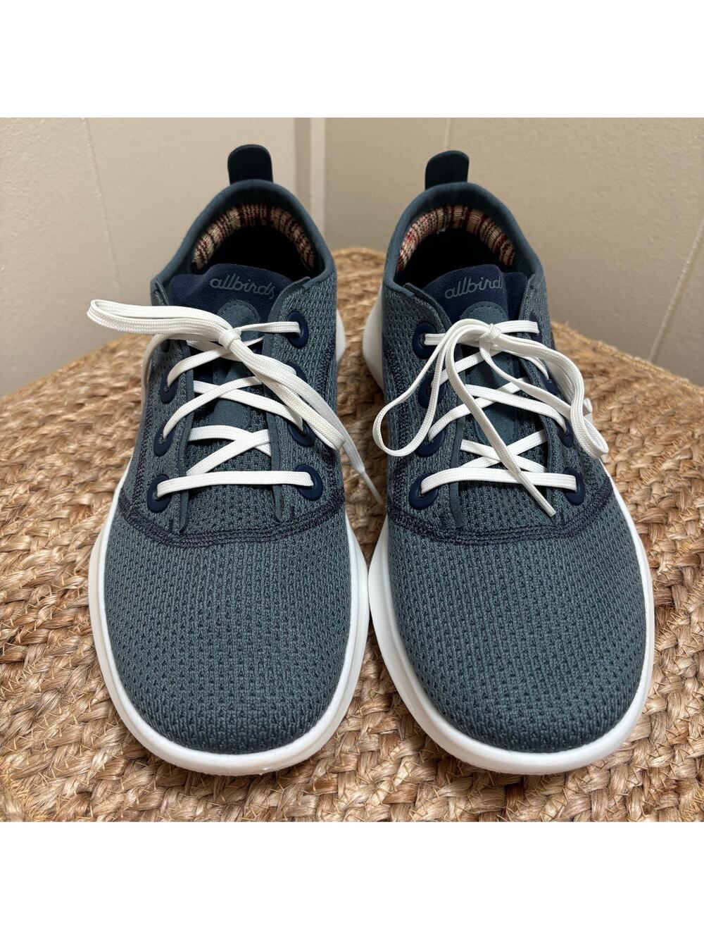 Allbirds SuperLight Tree Runner Navy Knit Eco Sneakers Women's Size 10